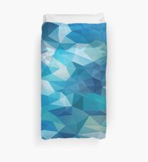 Abstract Geometric Polygon Sea Duvet Cover