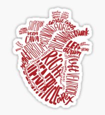 Handwritten Heart Sticker