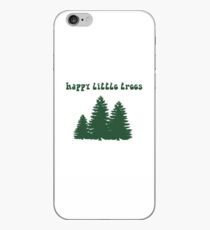 happy lil trees iPhone Case