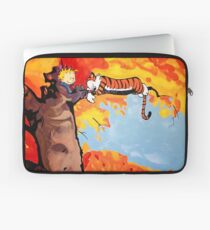 Calvin and Hobbes Autumn Laptop Sleeve