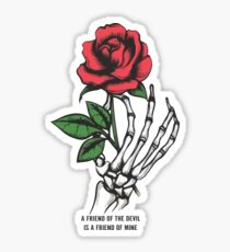 Ein Freund des Teufels Sticker