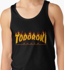 Camiseta de tirantes Todoroki Shoto Thrasher (Fuego)