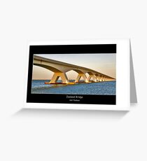 Zeeland Bridge Greeting Card
