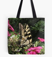 Yellow Swallowtail..... swallowing! Tote Bag