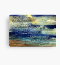 Ocean Express Canvas Print