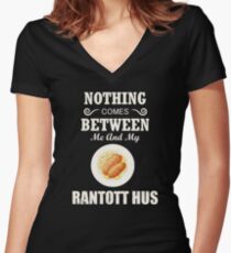 Hungarian T shirt Women's Fitted V-Neck T-Shirt