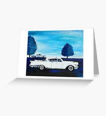 Classic Cadillac Greeting Card