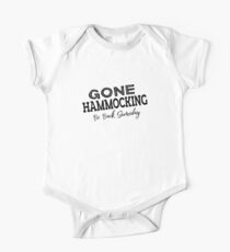Gone Hammocking Be Back Someday One Piece - Short Sleeve