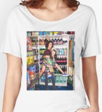 Camiseta ancha Broad City