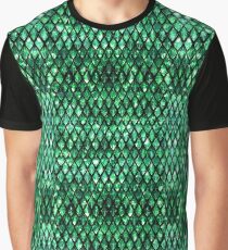 Emerald crystal dragon Graphic T-Shirt