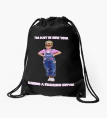 Fuller House - too busy in NY running a fashion empire Drawstring Bag