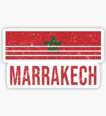 Marrakech Vacation Souvenir Sticker