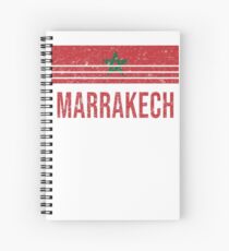 Marrakech Vacation Souvenir Spiral Notebook