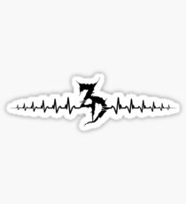 Zeds Dead Heartbeat Sticker