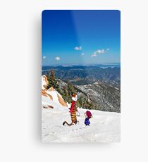 mountain view Metal Print