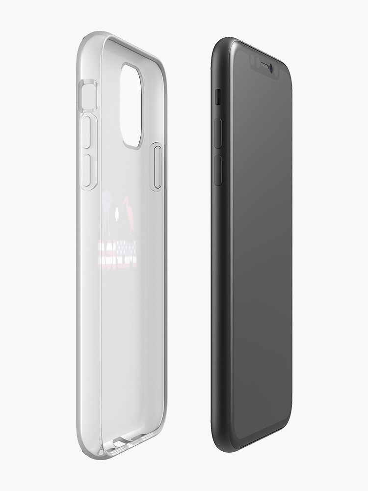 Vista alternativa de Funda y vinilo para iPhone Curlew plus Barbeque Merica American Flag