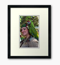 Pose For The Camera Framed Print