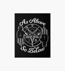 As Above So Below Art Board