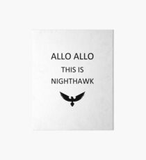 Nighthawk Art Board