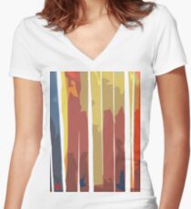 Streamers Women's Fitted V-Neck T-Shirt