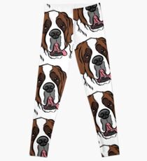 Goofy St. Bernard Leggings