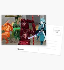 For Honor Colour Battle Postcards