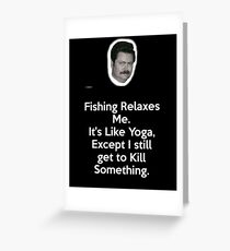 Fishing Greeting Card
