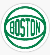 Boston retro Ball 1 Sticker