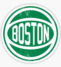 Boston retro Ball 2 Sticker