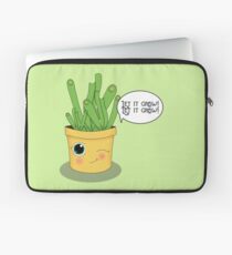 Lass es wachsen! - Glücklich Sukkulenten Laptoptasche