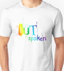 OUTSpoken Rainbow Slim Fit T-Shirt
