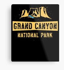 Grand Canyon National Park TShirt - USA Summer Vacation Metal Print