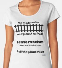 WazUp! - Off the Plantation Women's Premium T-Shirt