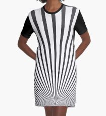Japanisches Minimal Design T-Shirt Kleid