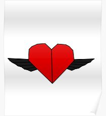 Winged heart Poster