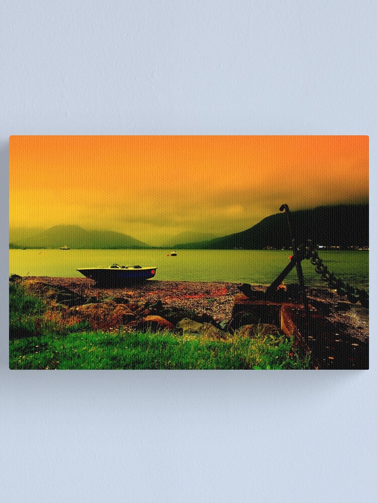 Alternate view of Holy Loch Sunset Canvas Print