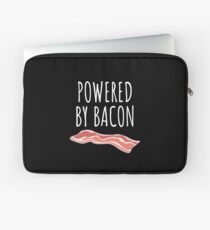 Powered By Bacon - Funny Bacon Gift Laptop Sleeve