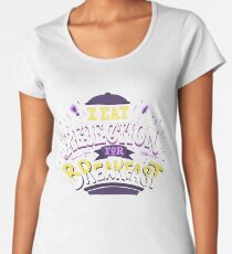 I Eat Rejection For Breakfast - Purple Women's Premium T-Shirt