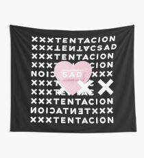 Sad XXXTentacion Rest in Peace Wall Tapestry