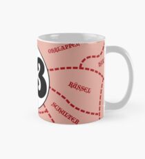 Le Mans Rosa Schwein Tasse
