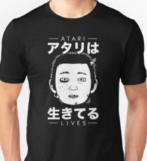 Atari Lives (black) Slim Fit T-Shirt