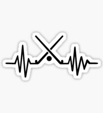 Field hockey frequency Sticker