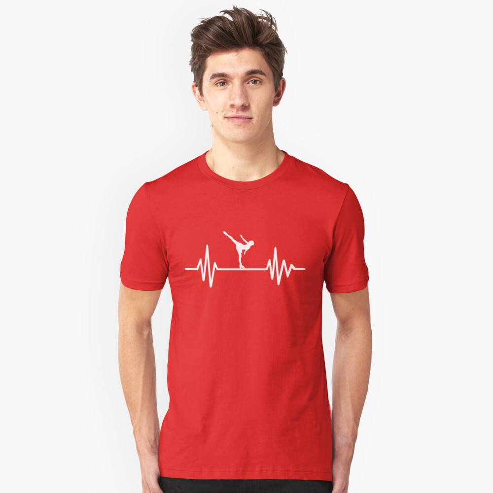 Figure skating frequency Slim Fit T-Shirt