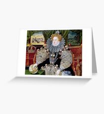 Königin Elizabeth I. Grußkarte