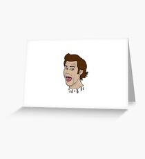 ace ventura Greeting Card