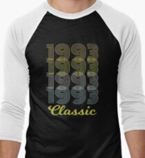 Born in 1993 Vintage Men's Baseball ¾ T-Shirt