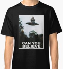 Camiseta clásica ¿Puedes creer?