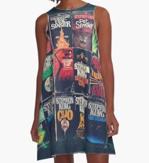 Stephen King Book Fronts A-Line Dress