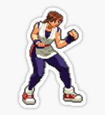 Capcom vs SNK 2 - Yuri Sakazaki Sticker