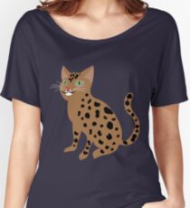 Bengal Cat Women's Relaxed Fit T-Shirt